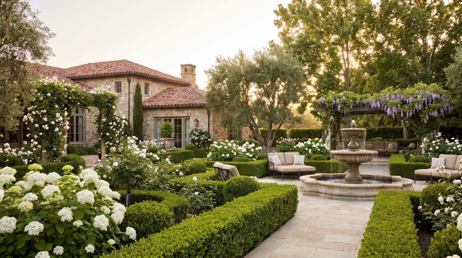 Artistic Garden Curation and Design quality